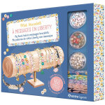 Ma boite a bijoux - mes bracelets a messages en liberty (coffret) Ma boite a bijoux - mes bracelets a messages en liberty (coffret)