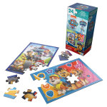 Bo�te carton de 2 puzzles lenticulaires la pat' patrouille