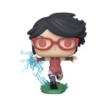Boruto naruto next generations - figurine pop! sarada w / sharingan 9 cm