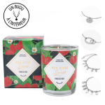 Bougie bijou fraise des bois bracelet argent�