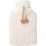 Bouillotte caoutchouc fourrure blanche 1l Bouillotte caoutchouc fourrure blanche 1l