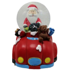 Boule � eau p�re no�l