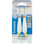 Brossettes trio compact mixte 123 bleu 0, 8mm / jaune 1mm / orange 1, 2mm