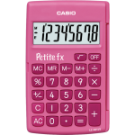 Calculatrice petite fx rose