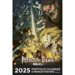 Calendriers portfolio 2025 attaque des titans (manga)