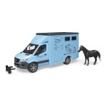 Camion betaillere mercedes benz sprinter avec un cheval Camion betaillere mercedes benz sprinter avec un cheval