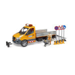 Camion municipal mercedes benz sprinter avec conducteur, accessoires et module son et lumiere Camion municipal mercedes benz sprinter avec conducteur, accessoires et module son et lumiere