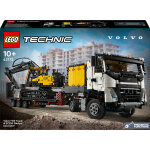 Camion volvo fmx et pelleteuse électrique ec320 Camion volvo fmx et pelleteuse électrique ec320