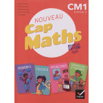 Cap maths cm1 �d. 2020 - manuel + cahier de g�om�trie + dico maths (broch�)