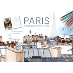 Paris carnet coloriages cartes postales (broch�)
