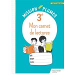 Mon carnet de lectures 3e - cahier élève - ed. 2023 (broché) Mon carnet de lectures 3e - cahier élève - ed. 2023 (broché)