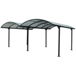 Carport aluminium habrita 2 voitures 28, 6 m�
