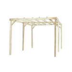 Carport trait� autoclav� sans couverture