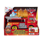 Cars - camion de pompier red�& guido - coffret v�hicule et accessoires