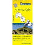 Carte départementale cantal, lozère (carte) Carte départementale cantal, lozère (carte)