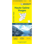 Carte d�partementale haute - sa�ne, vosges (carte)