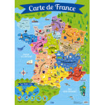 Carte de france (broch)