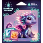 Cartes � gratter �tincelantes - b�b�s dragons (pochette)