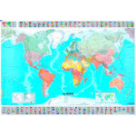 Le monde (plastifié - sous gaine) (carte) Le monde (plastifié - sous gaine) (carte)