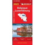 Carte nationale belgique, luxembourg 2025 (carte) Carte nationale belgique, luxembourg 2025 (carte)