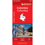 Carte nationale colombie / colombia (carte)