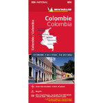 Carte nationale colombie / colombia (carte) Carte nationale colombie / colombia (carte)