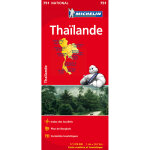Carte nationale thalande / thailand (carte)