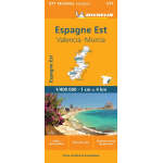 Carte régionale espagne est : valencia, murcia (carte) Carte régionale espagne est : valencia, murcia (carte)