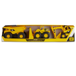 Cat - mini crew 18 cm pack de 3 camion benne, chargeur frontal, excavatrice Cat - mini crew 18 cm pack de 3 camion benne, chargeur frontal, excavatrice