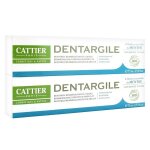 Cattier lot de 2 dentargile menthe 2x75ml - 50% sur le 2me