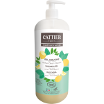 Cattier gel douche sans sulfate 1l - parfum citron menthe - 1l bio