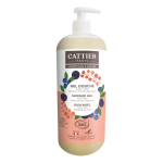 Cattier gel douche sans sulfate 1l parfum fruits des bois bio
