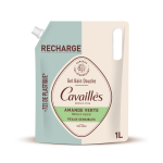 Cavaills eco - recharge gel bain douche amande verte 1l
