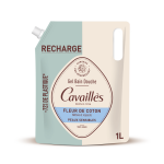 Cavaills eco - recharge gel bain douche fleur de coton 1l