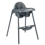 Chaise haute meely graphite