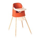 Chaise haute youpla - terracotta
