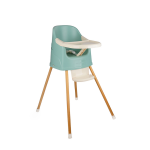 Chaise haute youpla - vert sauge