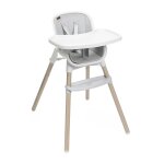 Chaise haute zest plus wooden grey
