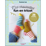 Mes chaussettes fun en tricot (broch�)