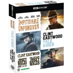 Clint eastwood - coffret western : impitoyable + pale rider, le cavalier solitaire + josey wales - hors ...