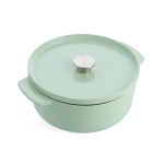 Cocotte en fonte d'acier kitchenaid 26cm pistache 5, 2l