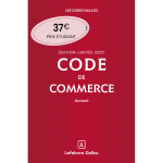 Code de commerce 2027 annot�. �dition limit�e. 122e �d. (broch�)