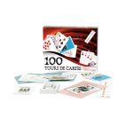 Coffret 100 tours de cartes : cartes et accessoires pour r�aliser 100 tours de cartes