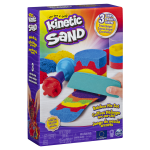 Coffret arc - en - ciel 390g + 6 accessoires kinetic sand