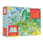 Coffret atlas de l'europe (livre et puzzle) (coffret)