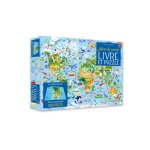 Coffret atlas du monde (livre + puzzle de 300 pices) (coffret)
