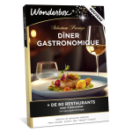 Coffret cadeau wonderbox - diner gastronomique