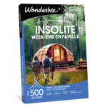 Coffret cadeau wonderbox - insolite - week - end en famille