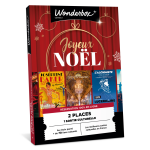 Coffret cadeau wonderbox - joyeux no�l culturel - 2 personnes