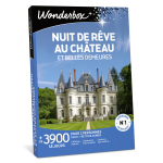 Coffret cadeau wonderbox - nuit de reve au ch�teau et belles demeures